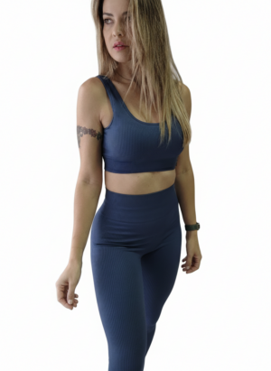 Conjunto Canelado Luxury Fit